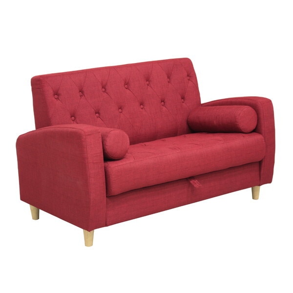 後藤家具物産 SO-03-RED レッド クララ 2人掛ソファー メーカー直送 27,150円