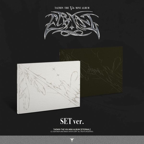 [2種セット] TAEMIN ミニ 5 集アルバム ETERNAL (Emotion ver. / Motion ver.) 韓国チャート反映 テミン 4,950円