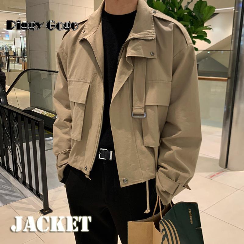 ジャケット スプリングコート メンズ 服 ブレザー おしゃれ 紳士服 カジュアル 通勤 テーラード トレンチコート ビジネス アウター01