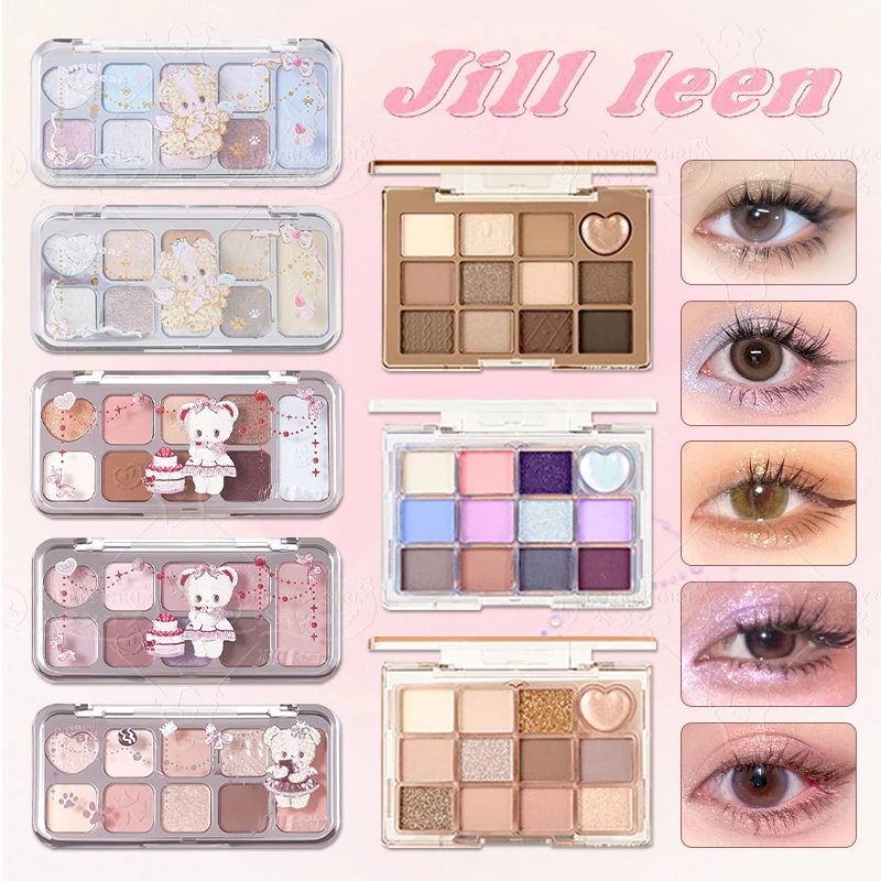 Qoo10] jill leen. 【新商品 】アイシャドウ 9色 シャイニ