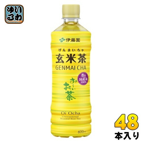 伊藤園 お～いお茶 玄米茶 600ml ペットボトル 48本 (24本入×2 まとめ買い) お茶 おちゃ おーいお茶
