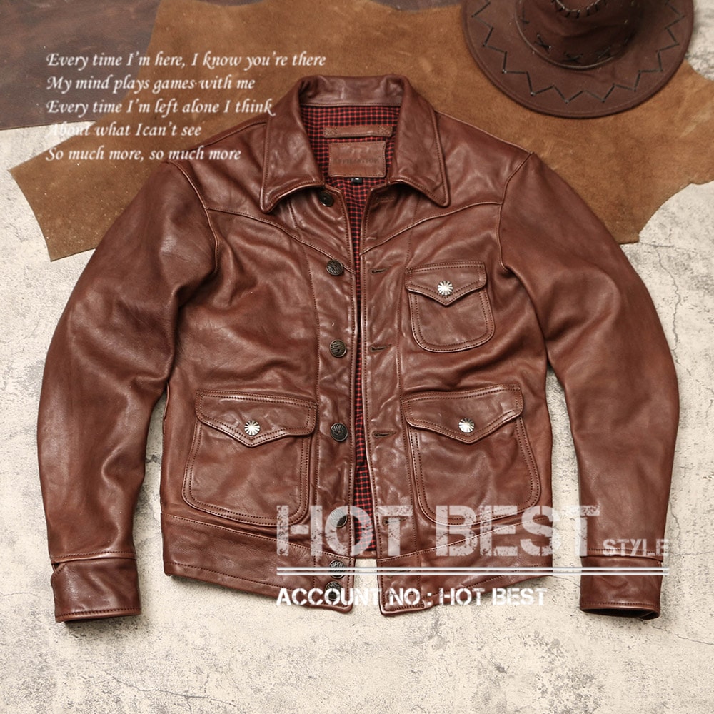 シープスキン 復刻20s A-1タイプ タイト コサックスポーツジャケット ボマー ボンバー ウォッシュ加工 ヴィンテージ ラム 羊革