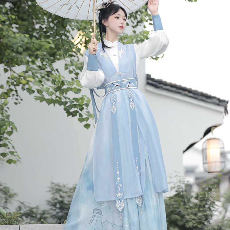 【フルセット】谷間cos元素日常刺繍は甲上着腰封婦人スカートより春夏です