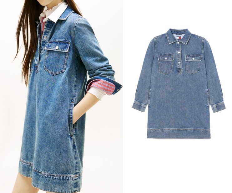 Denim Dress (T32G0NOP10TWT21BK)