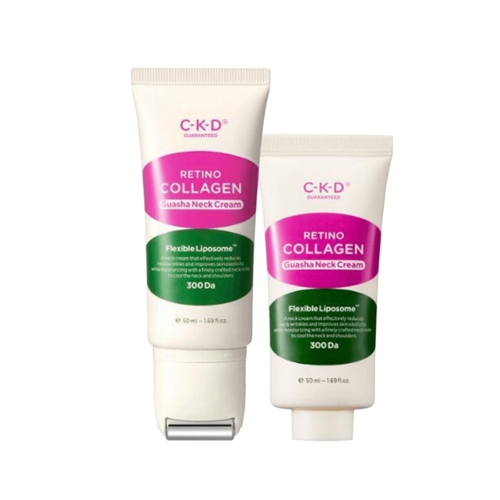 レチノコラーゲン 低分子300 カッサ 首のシワ クリーム 50ml 1 + 1 企画