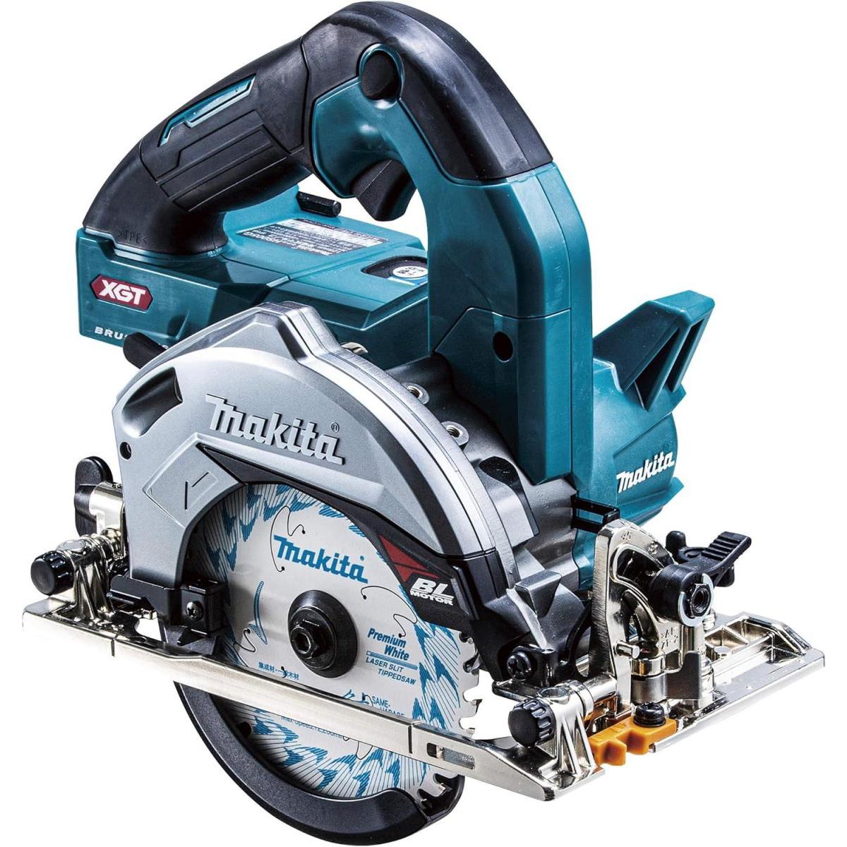 マキタ Makita 40Vmax 125mm 充電式マルノコ 青 本体のみ 【バッテリ・充電器・ケース別売】 HS005GZ 丸ノコ 丸のこ 切断 電動工具
