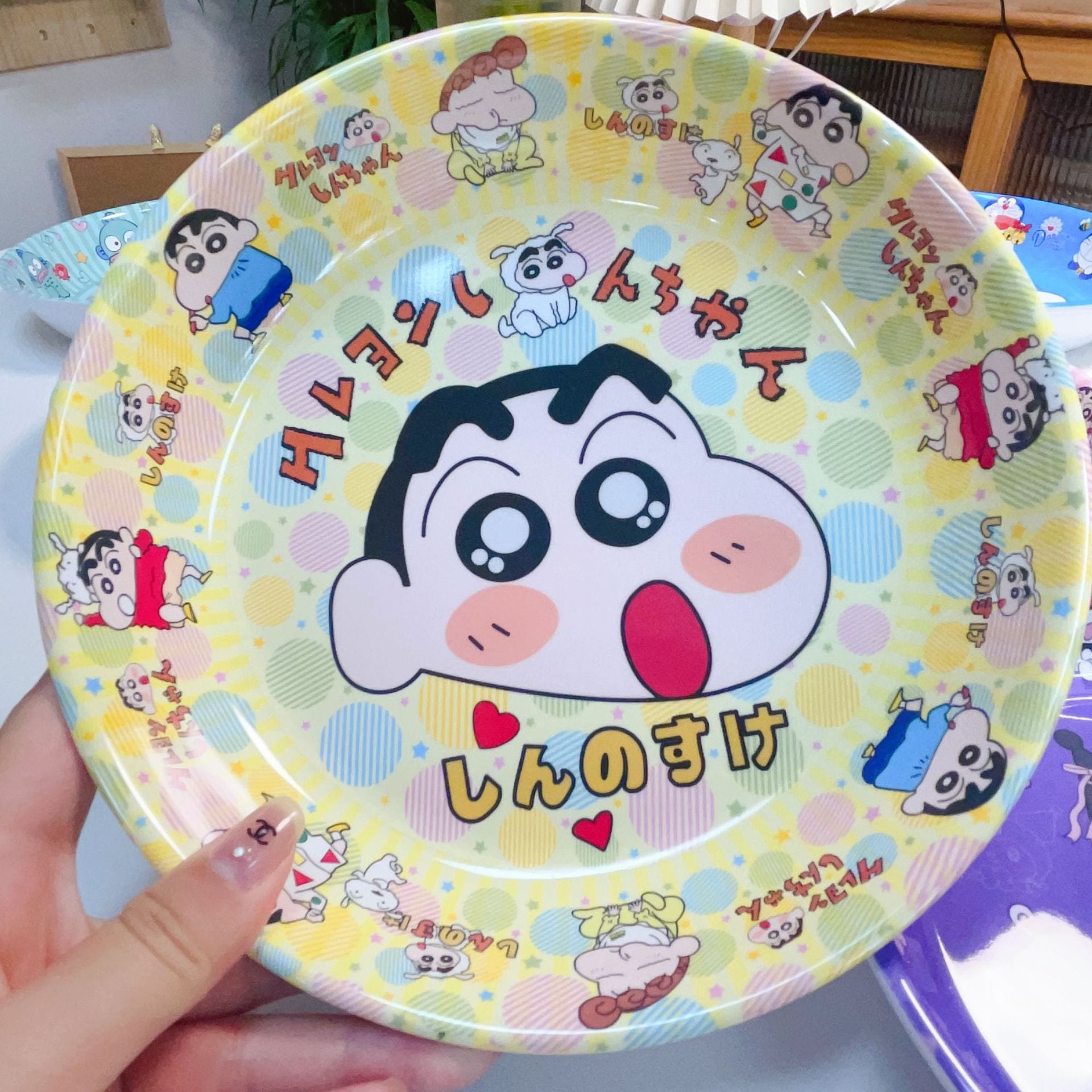 Qoo10] サンリオ 漫画かわいいサンリオメラミンプレート フ
