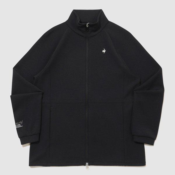 女性ダブルテンション2.0ルーズフィットヒップカバー ジャケット (QR122OFT12_BLK)