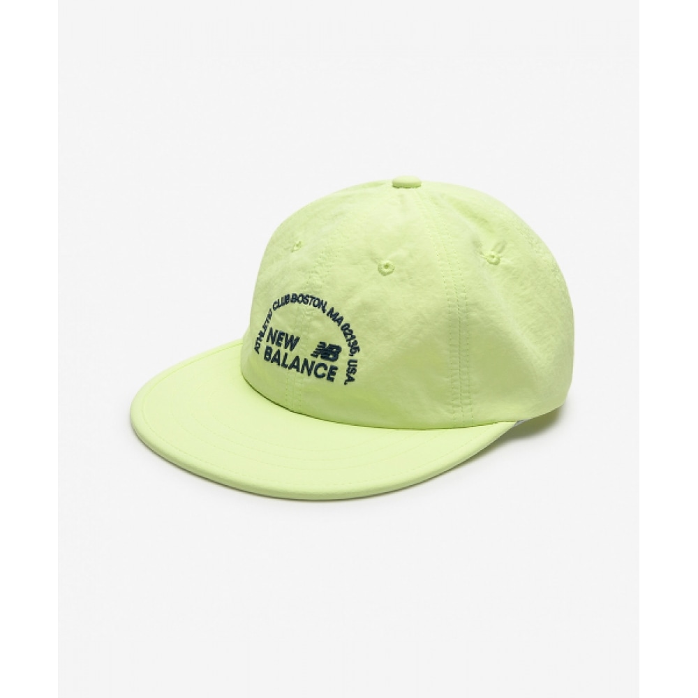 ニューバランス NBGDFS5102/ニューバランスレタリングパフォーマンスキャップ (ライトグリーン)