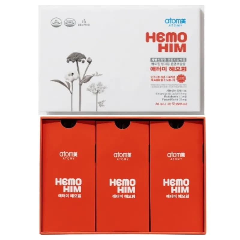 【正品】ヘモヒム HEMOHIM 20ml×30包(600ml)包 免疫細胞活性 疲労改善 両親へのプレゼント 当帰,天宮