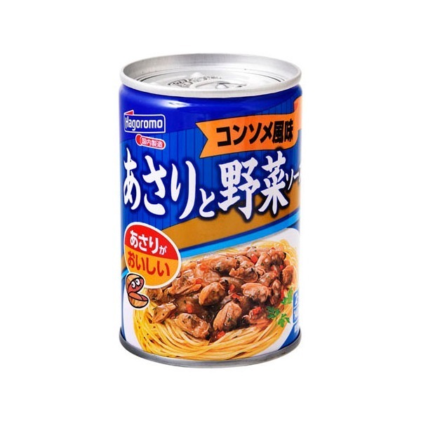 はごろも あさりと野菜ソース コンソメ風味 7号缶 12 メーカー直送
