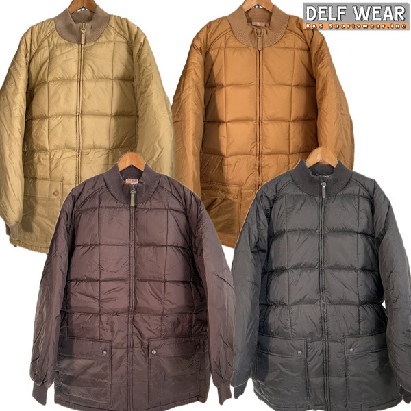 大きいサイズ セール DELF メンズ 中綿 キルティングジャケット アウター ジャケット デルフ ストリート スタイル アメカジ ファッション インポート カジュアル ブランド HIPHOP