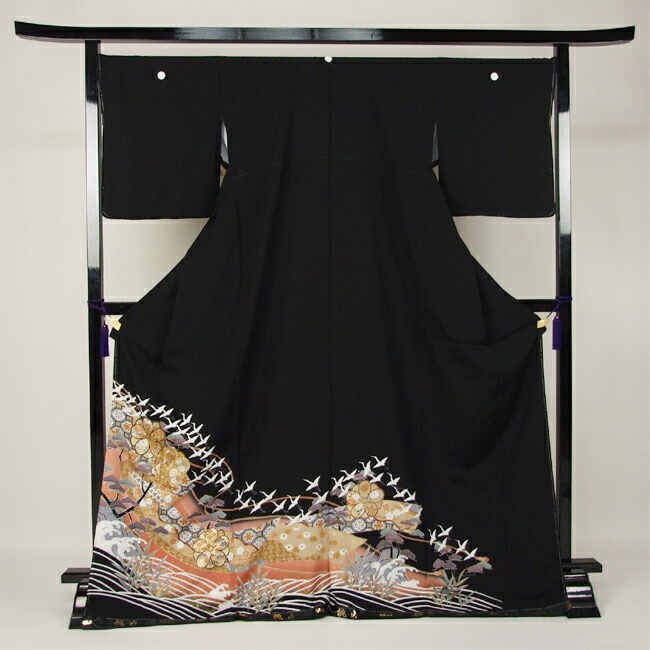 レンタル 留袖 レンタル 着物 黒留 黒留袖 19点フルコーディネートセット 結婚式