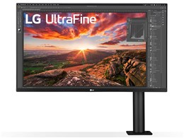 LGエレクトロニクス 4K(3840×2160) IPSパネル USB Type-Cポート搭載エルゴアーム採用モニター 32UN880K-B [31.5インチ]