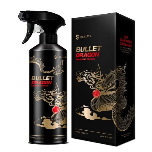 THE CLASS バレットドラゴン グラフェン×sio2×カルナバ×チタンを配合した次世代のセラミックコーティング剤 超撥水高耐久高強度で半年間持続 洗車 洗車用品 カー用品 ザクラス BULLET