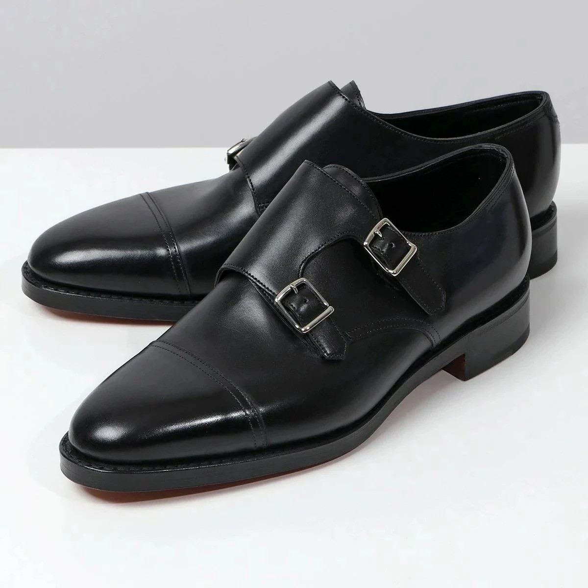 JOHN LOBB ジョンロブ レザーシューズ WILLIAM PD ウィリアム 228032L メンズ CALF カーフ レザー ダブルモンク ストレートチッ
