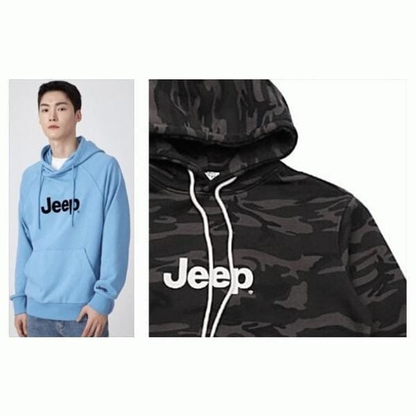 JEEP男女共用ビッグロゴパーカー_ミリタリーパーカー(裏起毛)_A JN3THU003_JN4THU057