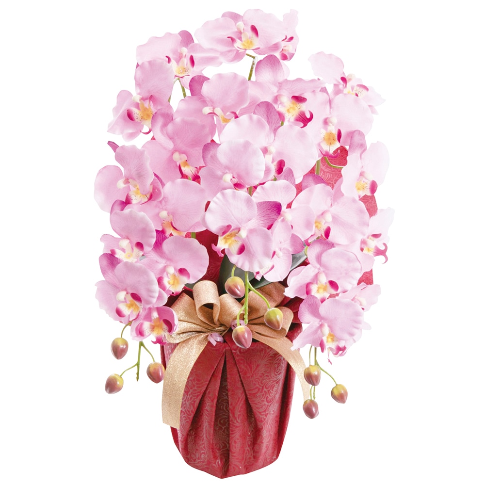 SC触媒加工 プラチナ胡蝶蘭 アーティフィシャルフラワー HCA2-LV-23 A085-017 ラッピング無料 のし無料 メッセージカード無料 ギフト 詰め合わせ ギフトセット 内祝い A41