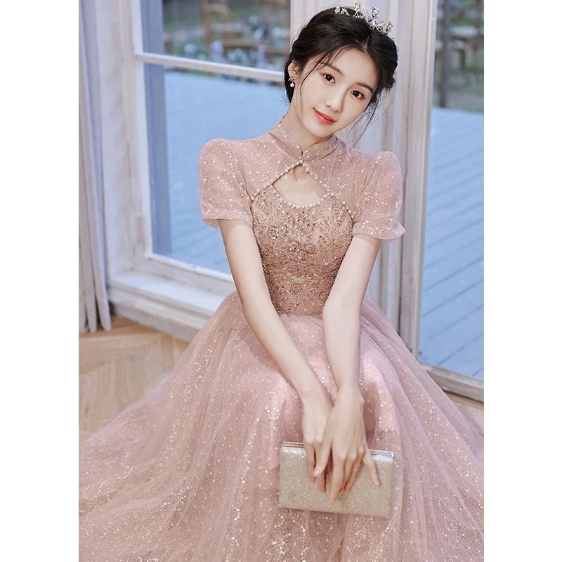 今だけ圧倒的販売クリスマス韓国ファッションOL正式な場合礼ドレスセクシーなワンピース字肩二点セット側開深いVネックや