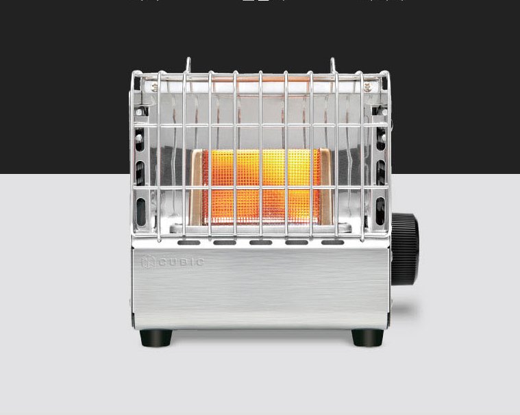 ガスヒーター ストーブ キュービック KGH-2010 ミニ キャンプ 釣り