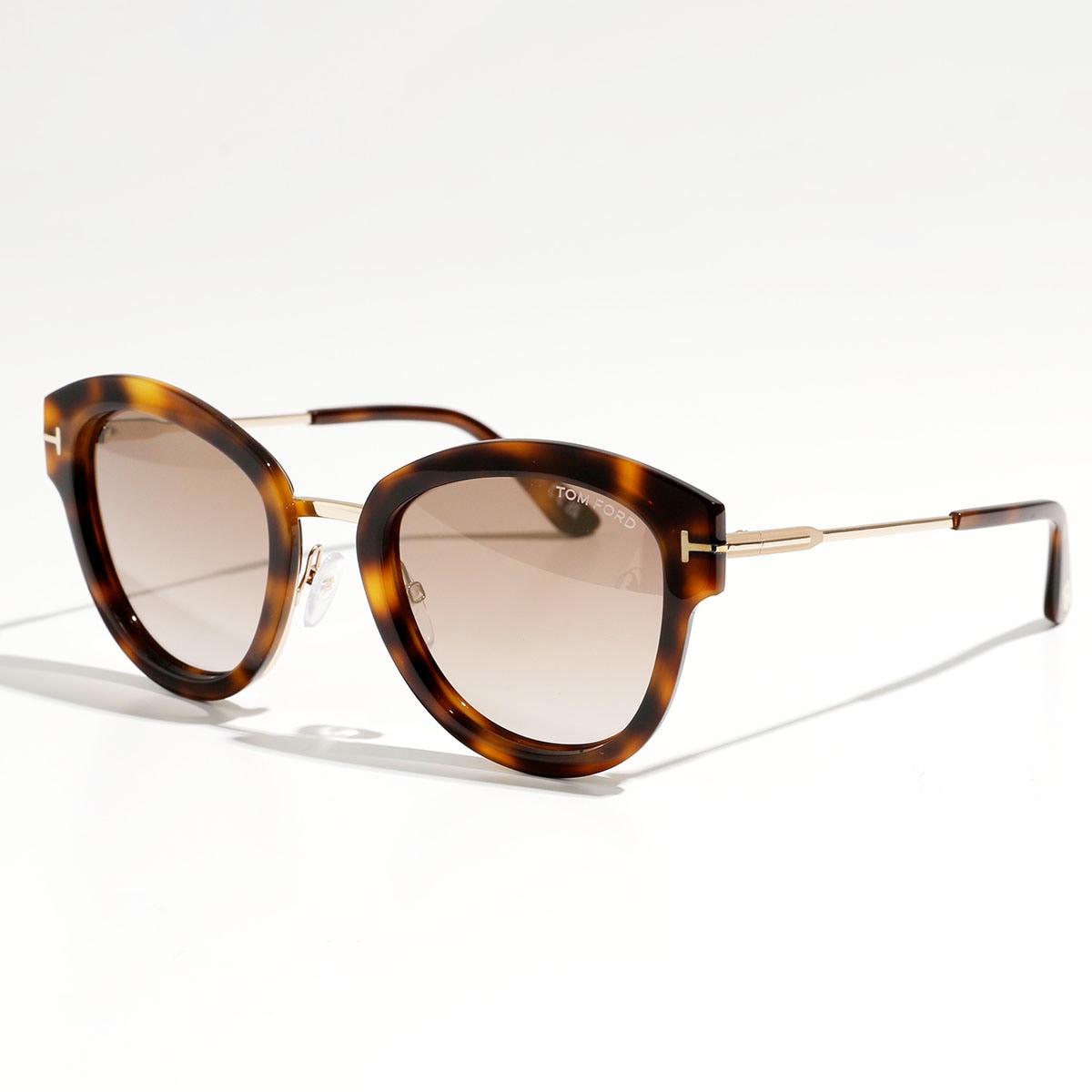 TOM FORD トムフォード サングラス FT0574-S Mia-02 TF574 レディース メガネ 眼鏡 ロゴ アイウェア 52G