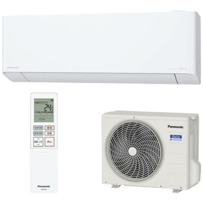 Panasonic パナソニック ルームエアコン Eolia エオリア CS-714DEX2-W 7.1kw 23畳程度 単相200V クリスタルホワイト 軒先配送のみ