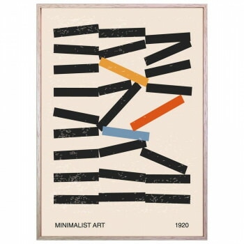 ART abstract Minimal 20s geometric アートパネル IAA-53374