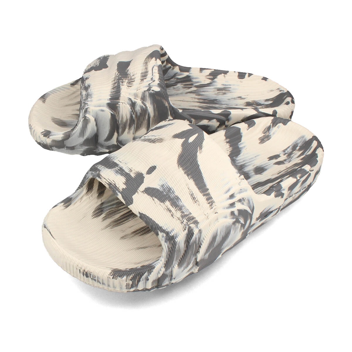 adidas ADILETTE 22 SLIDES WONDER WHITE/GREY THREE/CORE BLACK