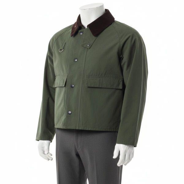 BARBOUR 生産 Spey Casual Jacket - Sage MCA1004 SG91 スペイ カジュアル ジャケット 817161