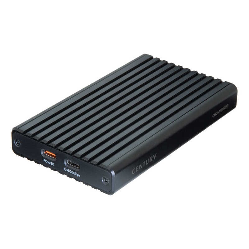センチュリー　M.2 NVMe 2Bay BOX バスパワーUSB20G ［M.2対応 /NVMe /2台］　CM2NV2U20G 8,415円
