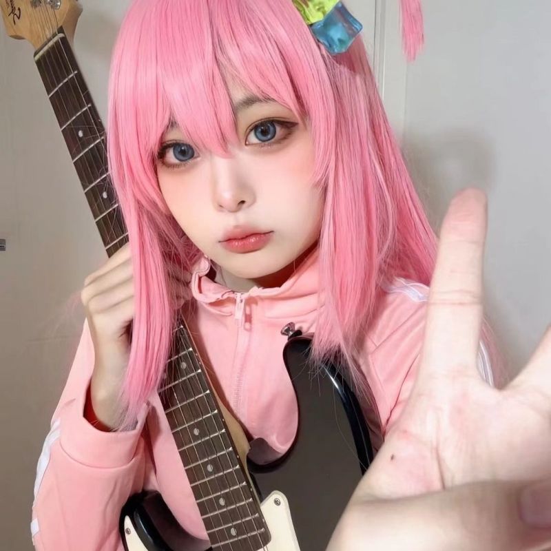 孤独ロックcos服后藤一里コスプレ女装后藤独ポーチちゃん小孤独スポーツウェアパーカー