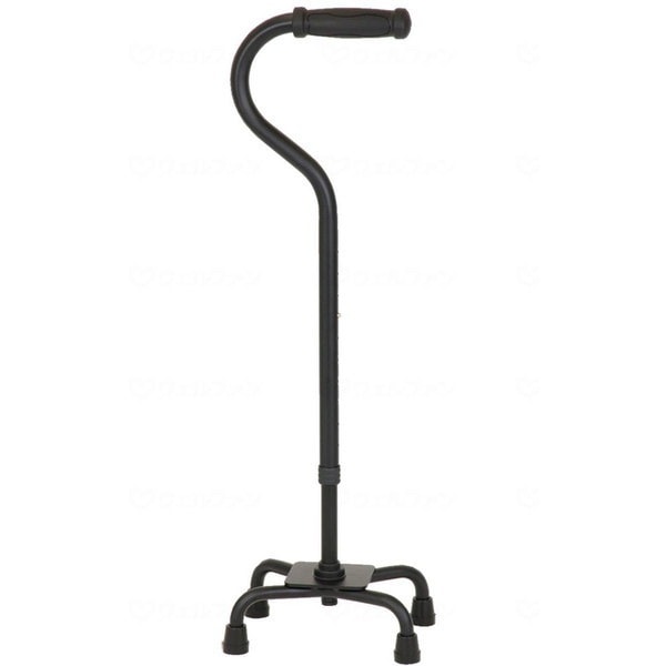 ウェルファン 夢ライフ 4点ステッキ ブラック 009741 非課税 メーカー直送