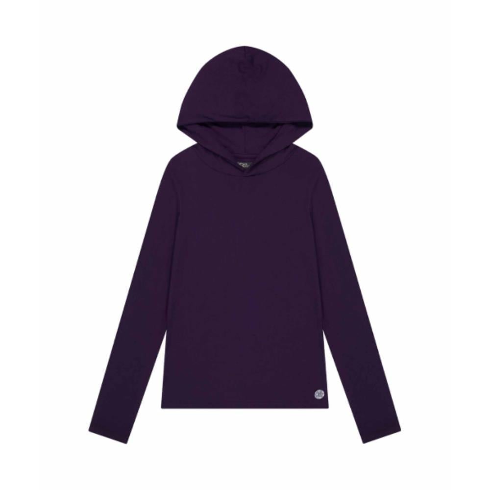 COYSEIO 038 SLIM HOODIE LONG SLEEVES PURPLE CY2500TSTL03