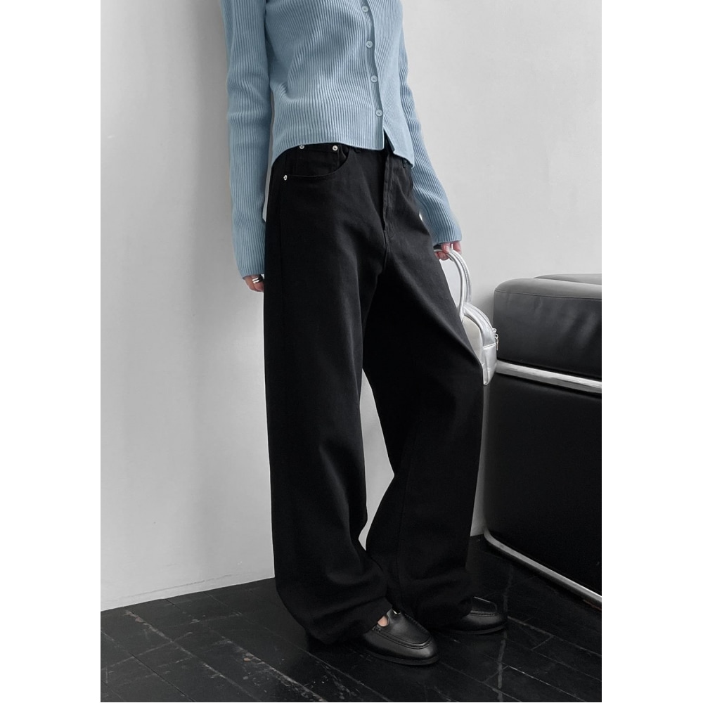 ブラックアップ [秋新品] [製] スポケーンワイドコットンパンツ