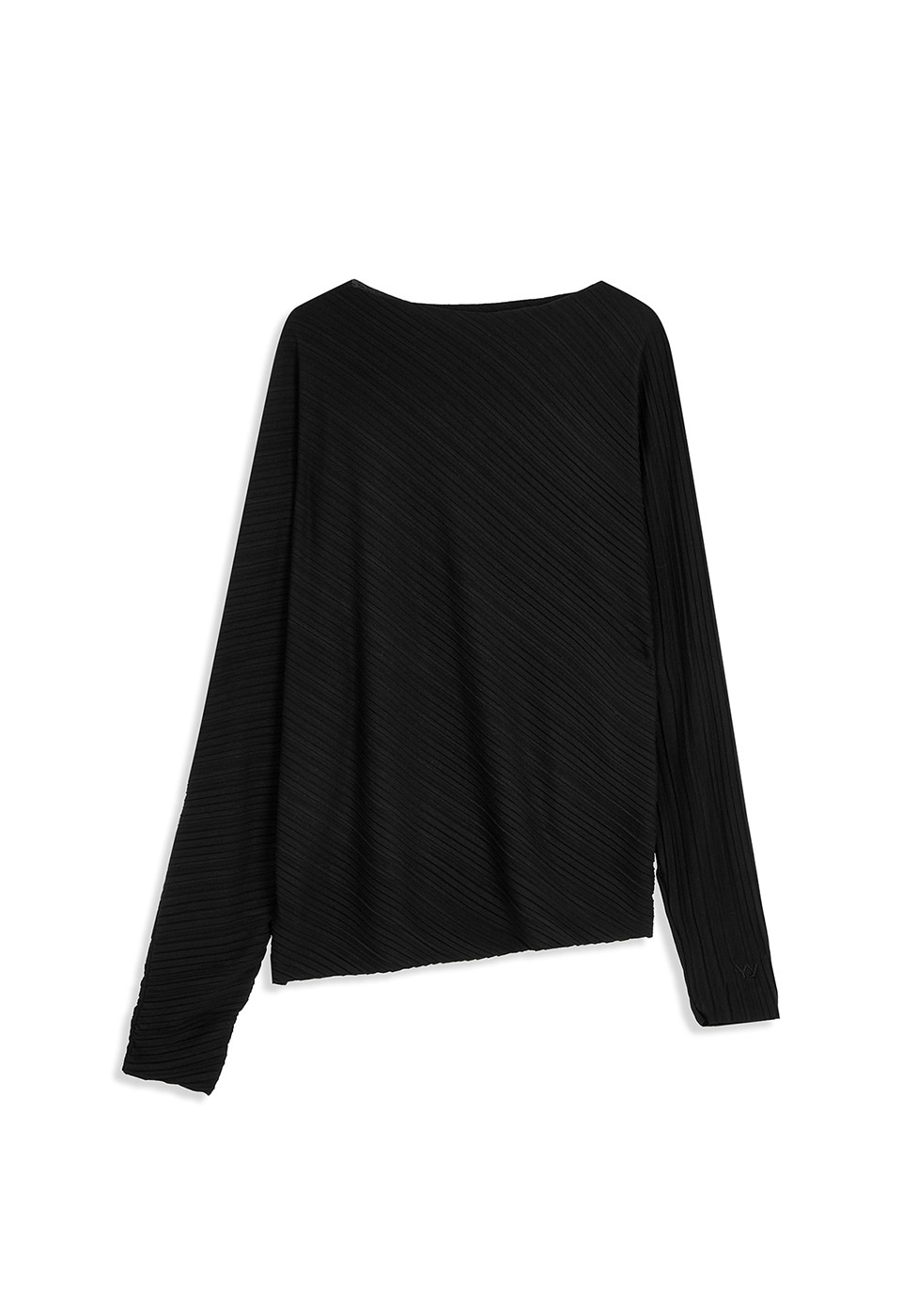 【OPEN Yy】 25FW PLEATS TOP : BLACK