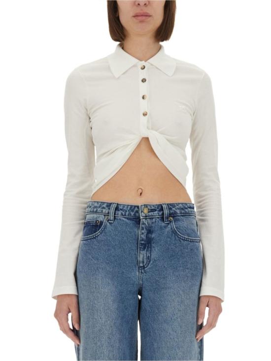 COURREGES Women Tops 225JPO048 JS01930001 White