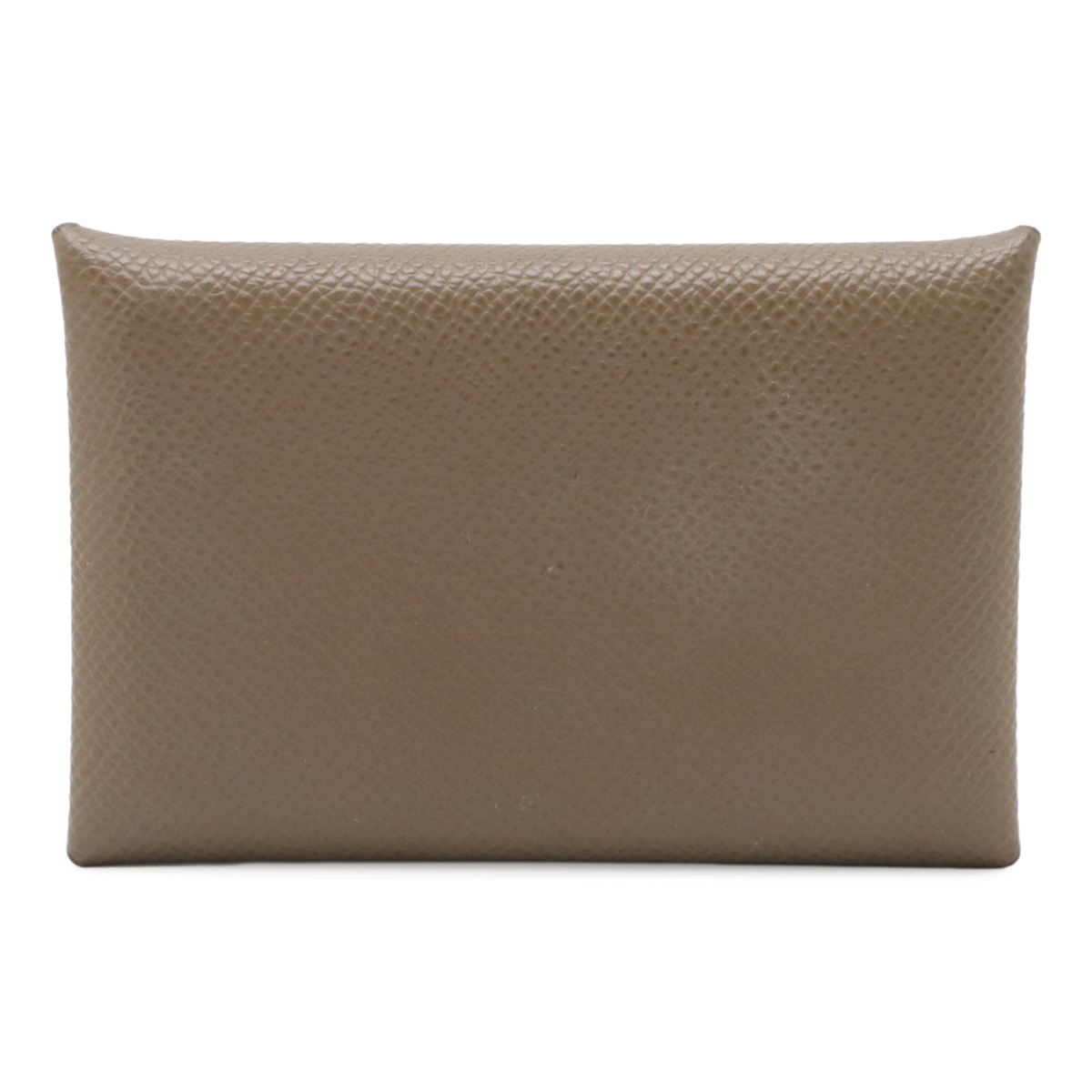 カルヴィ カードケース 名刺入れ パスケース ヴォーエプソン レザー エトゥープ シルバー金具 B刻 29,120円