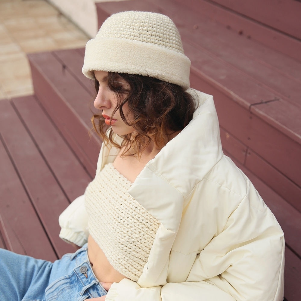 エバンスオスロニットビキニ_アイボリー