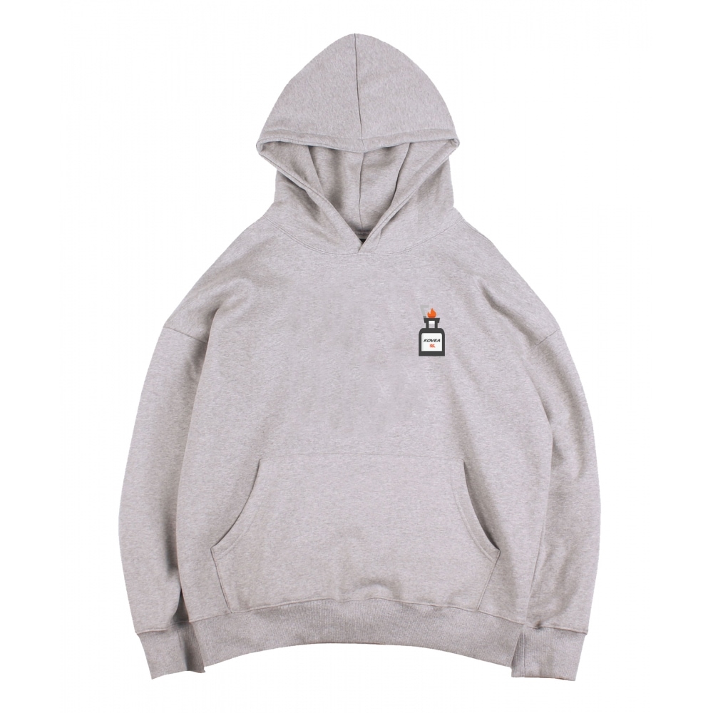 KOVEAストーブ起毛フードティー