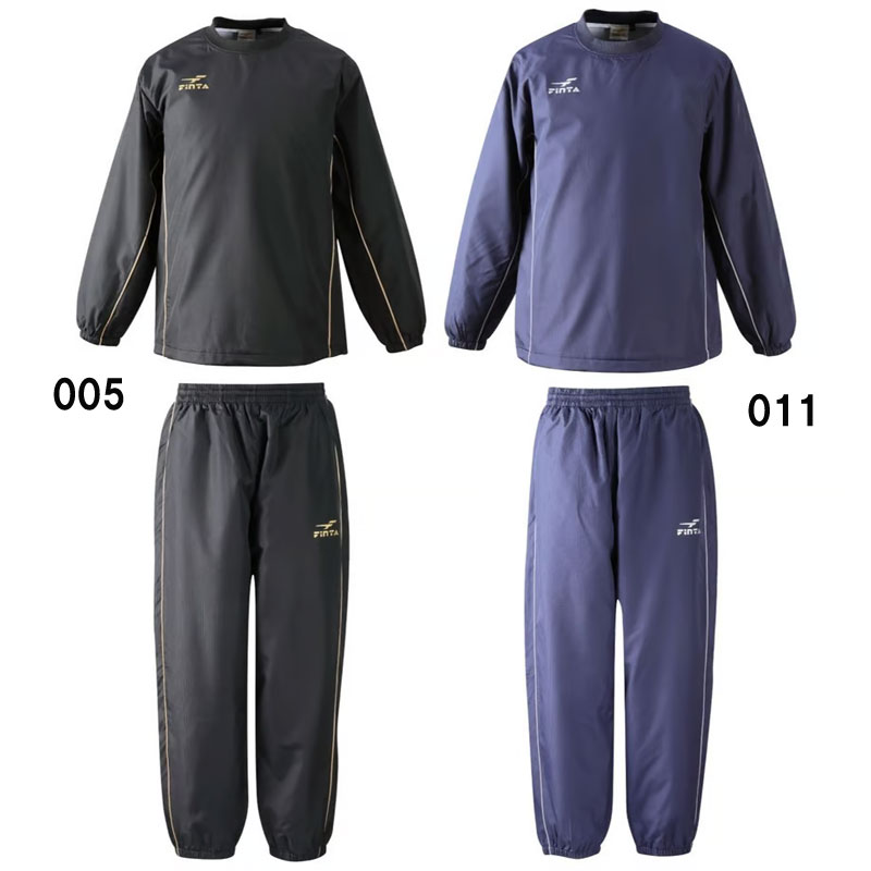 フィンタ FINTA ピステスーツ サッカー ピステスーツ 上下セット 裏起毛 FT5430