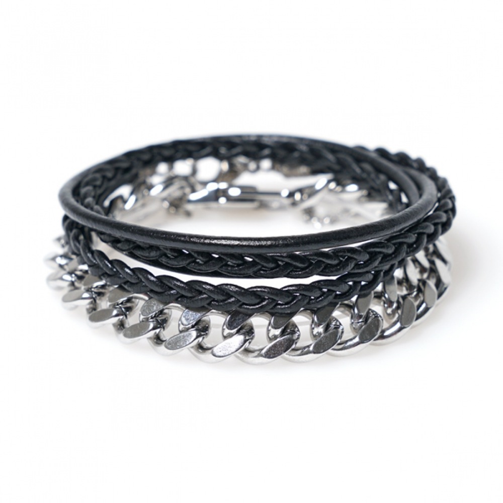 JBANS クラシックマキシム 227 シックブラック 446 ブレスレットセット (C1801-SE057BK)