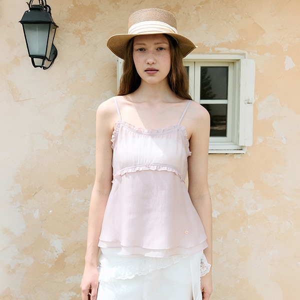 FRILL FLARE SLEEVELESS PINK 7,526円