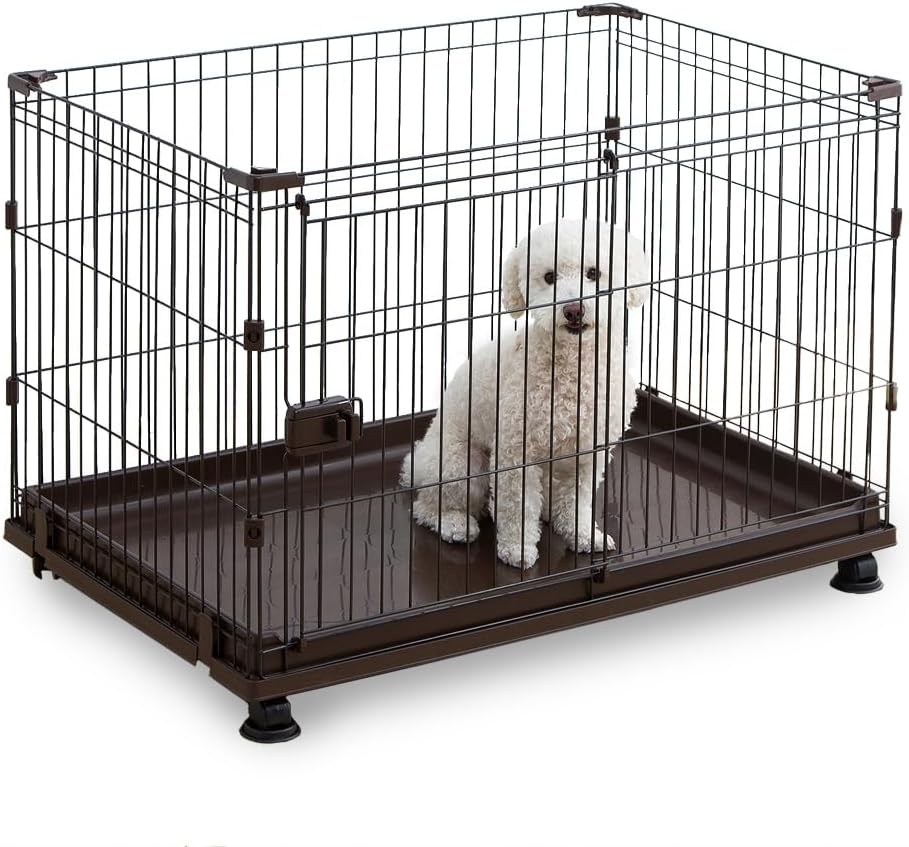 アイリスオーヤマ 犬 サークル 室内 コンビネーションサークル P-CS-930V ウォールナット