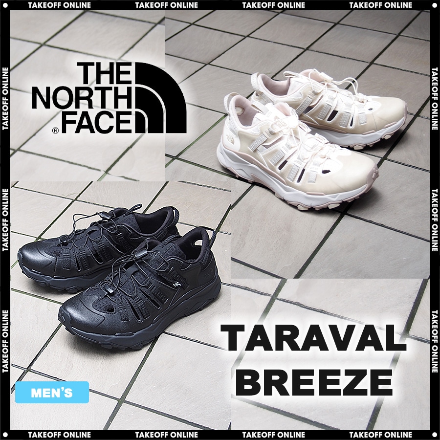 ザノースフェイス スニーカーサンダル タラバル ブリーズ 2色展開 THE NORTH FACE TARAVAL BREEZE BLACK/SAND