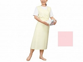 大阪エンゼル 入浴介助エプロン（ひもタイプ） ピンク M 6013