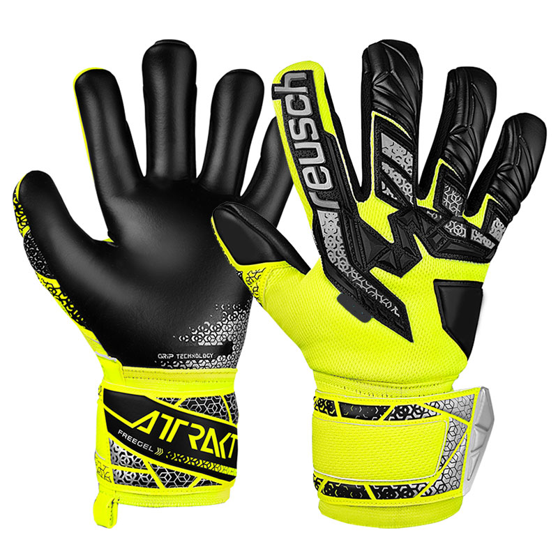 ロイシュ reusch アトラクト フリーゲル シルバー ジュニア JR サッカー キーパーグローブ キーテ 25SS(5562235-2025)