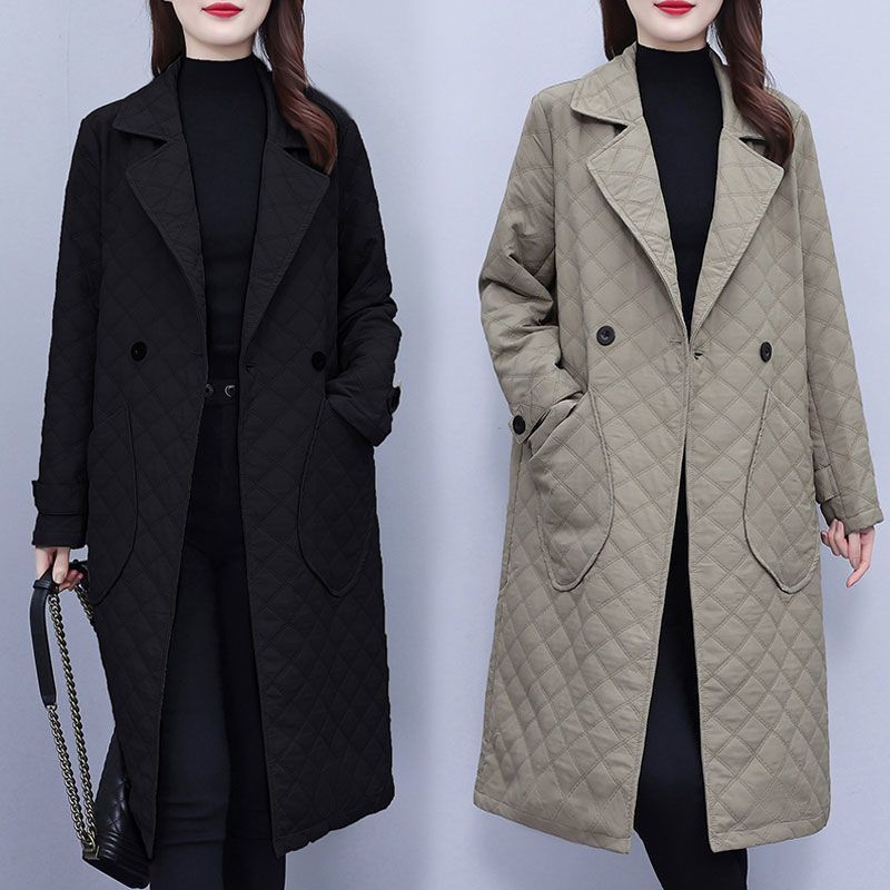 秋 冬 アウター 厚手 ロング丈 キルティングアウター コート 保温 気質 中綿コート おしゃれ 防寒カジュア ジャケット レディース