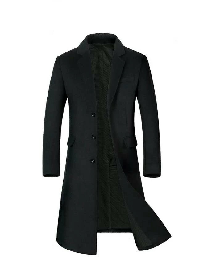チェスターコートメンズ コート ピーコートウール混 ビジネスコート 通勤 メンズコート 中綿入り 暖かい ロング丈 通勤 紳士服 冬コート オシャレ ロングコート アウターコート ボタン留め 大きいサ