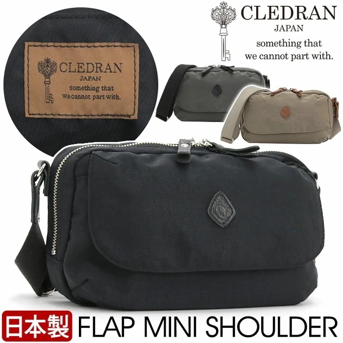 ショルダーバッグ レディース メンズ 日本製 ショルダー バッグ ミニバッグ ミニショル B6 ペリ PELI FLAP MINI SHOULDER 【YM60】 CL3785