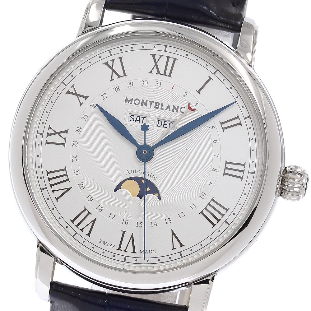 モンブラン MONTBLANC 7474/MB119955 スターレガシー ムーンフェイズ トリプルカレンダー 自動巻き メンズ 良品 箱・保証書付き_958054【中古】